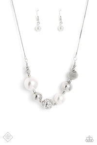 Caliber Choreographer - White ♥ Necklace