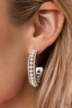 Load image into Gallery viewer, PEARL HAPPY WHITE PAPARAZZI EARRINGS