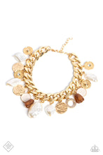 Load image into Gallery viewer, SEA For Yourself - Gold - Paparazzi bracelet