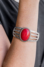 Load image into Gallery viewer, DESERT GLYPHS RED - PAPARAZZI ACCESSORIES