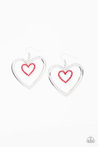 HEART CANDY COUTURE RED - PAPARAZZI ACCESSORIES