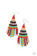 Load image into Gallery viewer, BEADED BOHEMIAN RED - PAPARAZZI ACCESSORIES