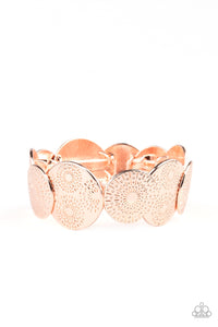 PLEASANTLY POSY ROSE GOLD - PAPARAZZI ACCESSORIES